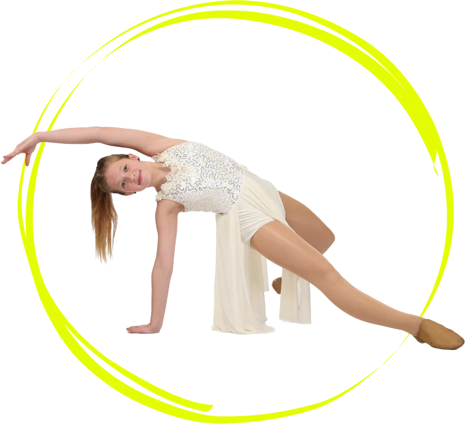 Radiate dancer mid-routine
